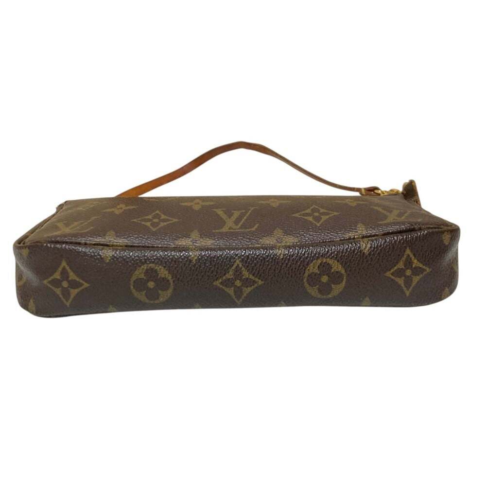 LOUIS VUITTON Authentic Brown Monogram Pouch - Picture 4 of 11